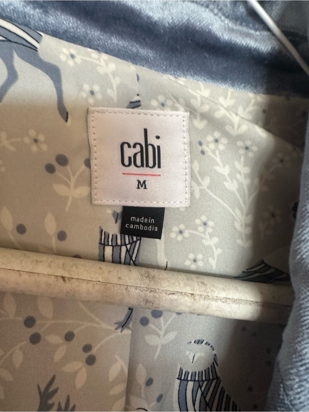 CAbi Light Blue Women's Blazer - no pants - Picture 6 of 10
